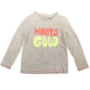 Rockets of Awesome "Whats Good" Long Sleeve Shirt Size 6